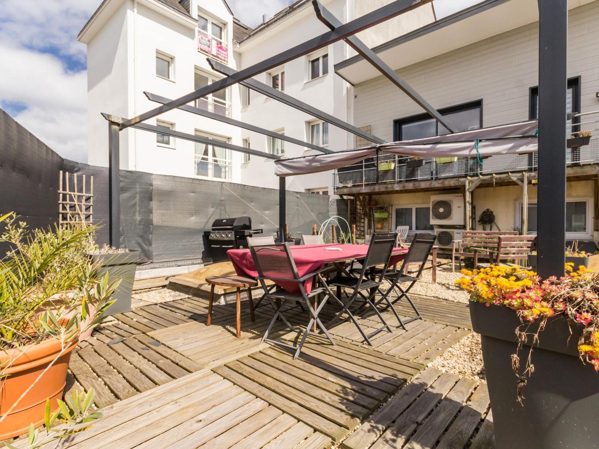 Maison De Ville A St Nazaire, Pres Du Front De Mer, Climatisee, 3 Chambres Avec Sdb Privatives, Wifi - Fr-1-306-1203 Сен-Назер Екстер'єр фото
